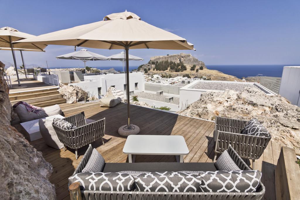 Lindos Comfy Suites Zewnętrze zdjęcie