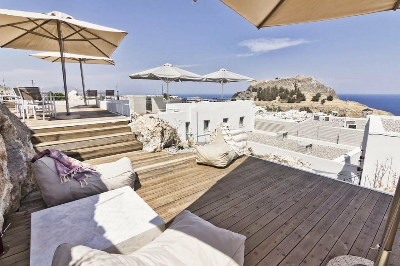 Lindos Comfy Suites Zewnętrze zdjęcie